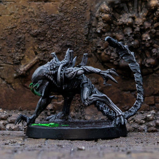 Gigerian Skull Hunter Hybrid F Miniature - We Print Miniatures -Papsikels Miniatures