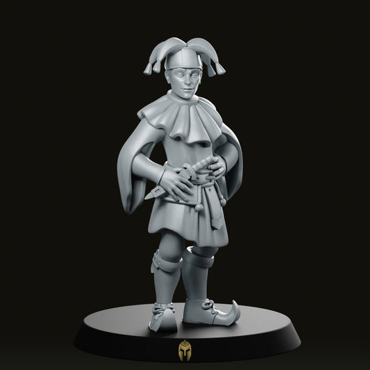 Gigi Jester Miniature - We Print Miniatures -RN Estudio