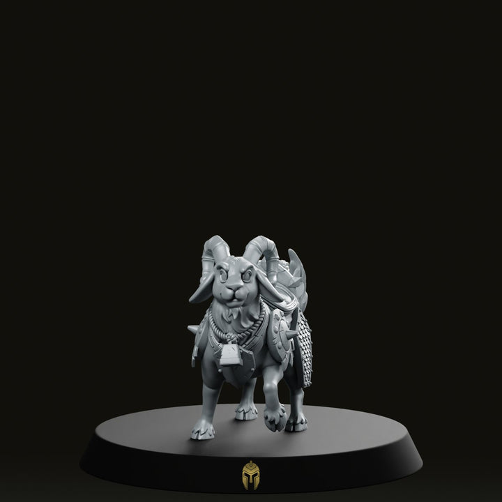 Ziege Got Warrior B Haustier Begleiter Miniatur