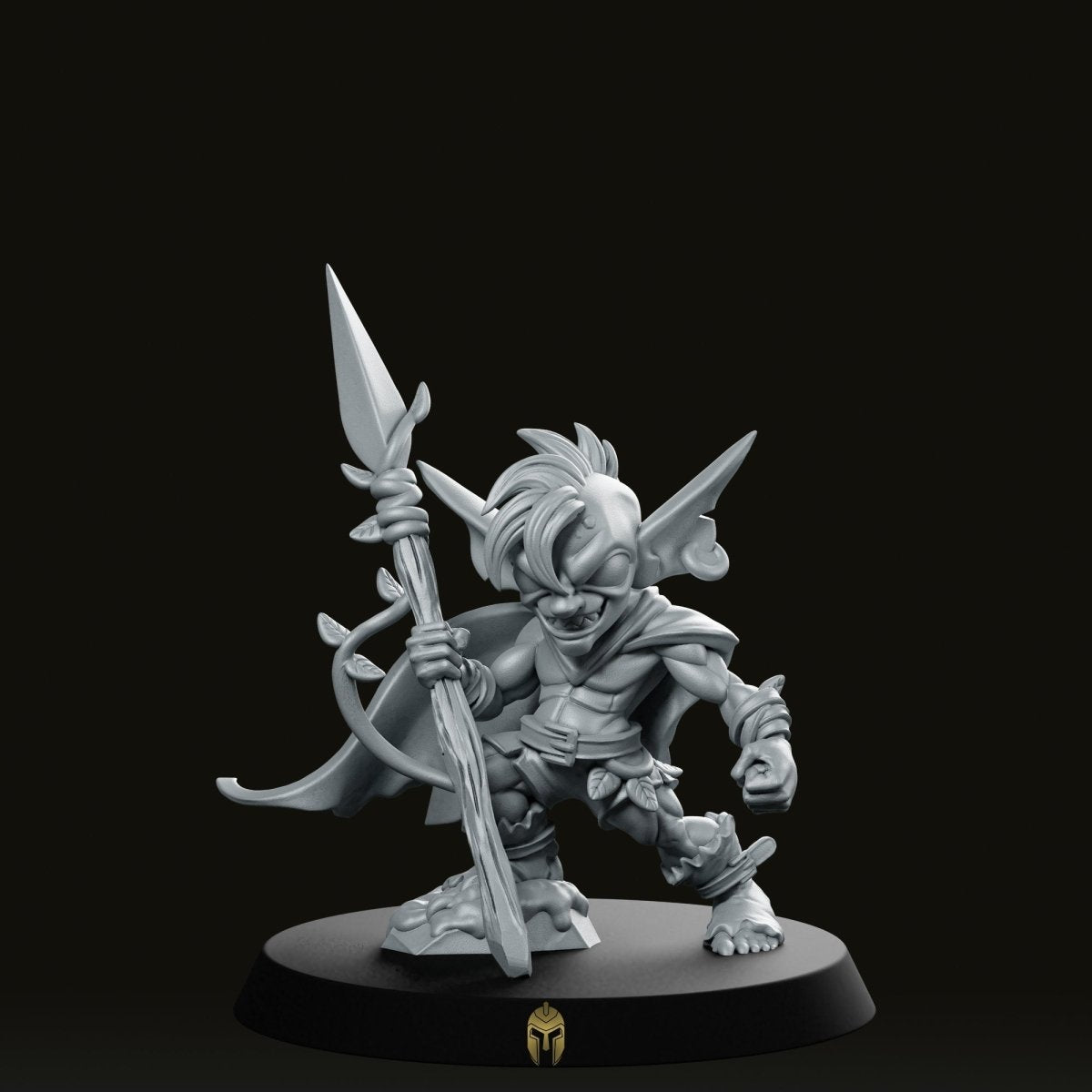 Goblin Guard 1 Fantasy Miniatures - We Print Miniatures -CastNPlay