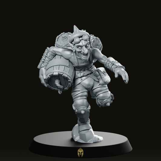 Goblin Sapper 2 Miniature - We Print Miniatures -DungeonDog