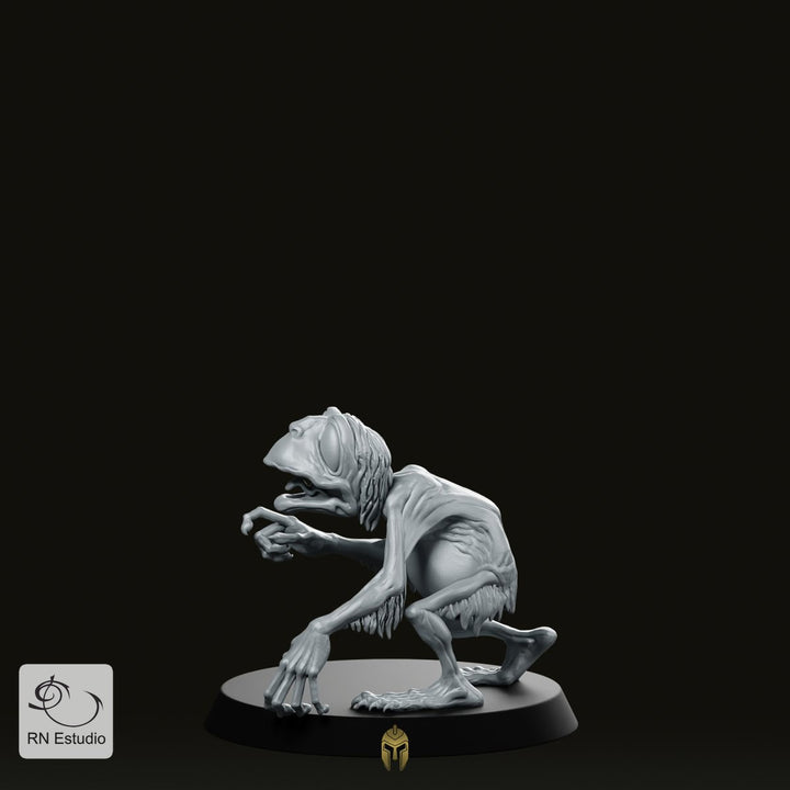 Golumn LOTR Miniature Froglike Creeping Creature Resin