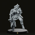 Grand Marshal Pinup miniature - We Print Miniatures -Across The Realms