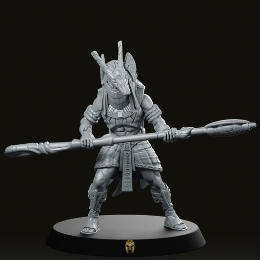 Guldoran Entrance Warrior A Miniature - We Print Miniatures -Papsikels Miniatures