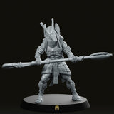 Guldoran Entrance Warrior A Miniature - We Print Miniatures -Papsikels Miniatures