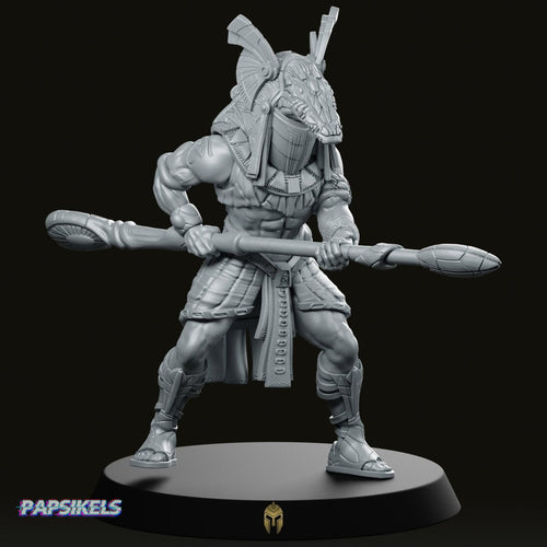 Guldoran Entrance Warrior C Miniature - We Print Miniatures -Papsikels Miniatures
