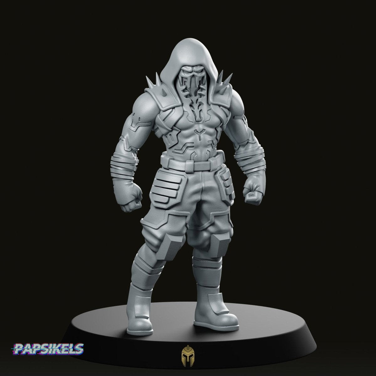 Haelstorm Hikori Hicks Miniature - We Print Miniatures -Papsikels Miniatures