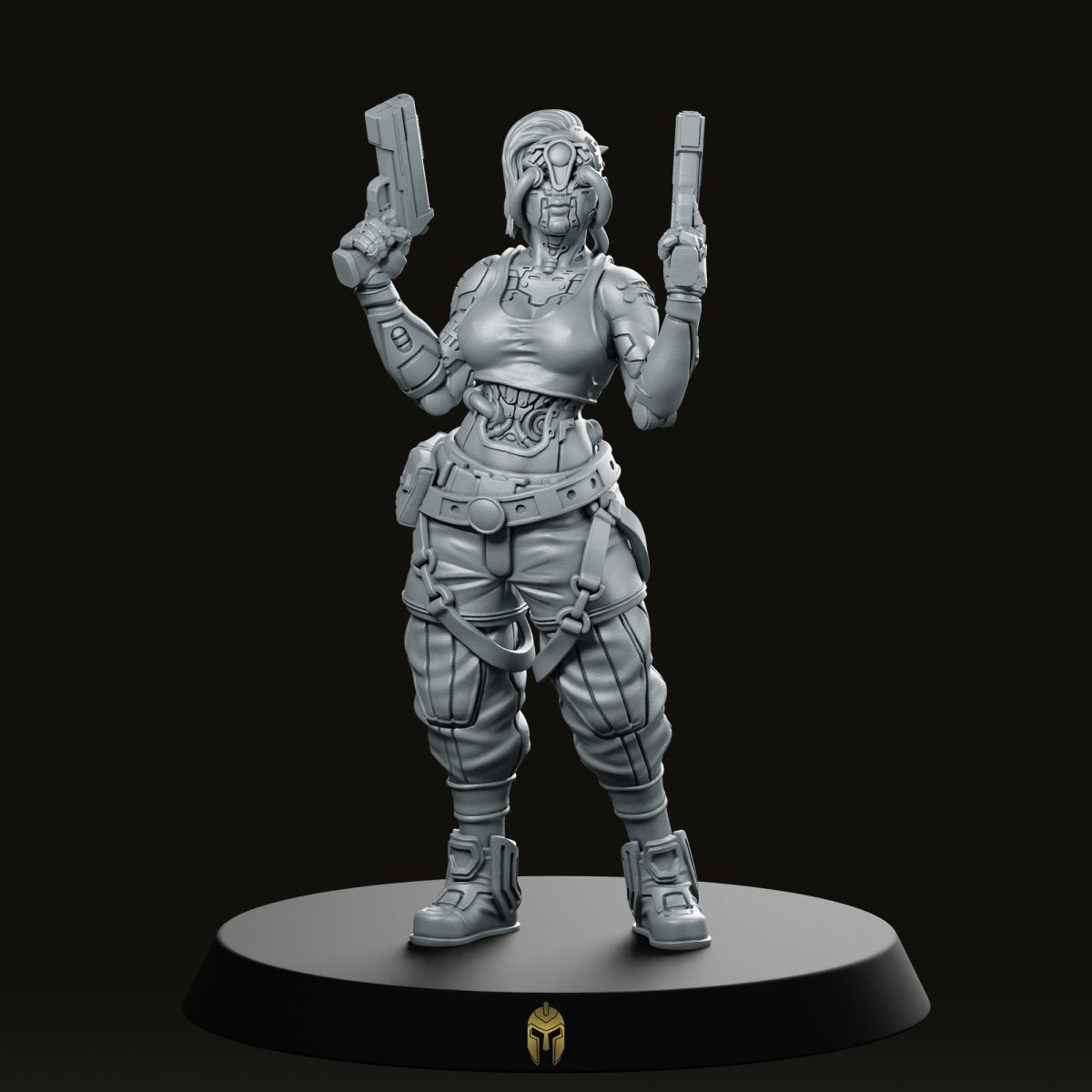 Haelstrom Gang Ekang Morota Miniature - We Print Miniatures -Papsikels Miniatures