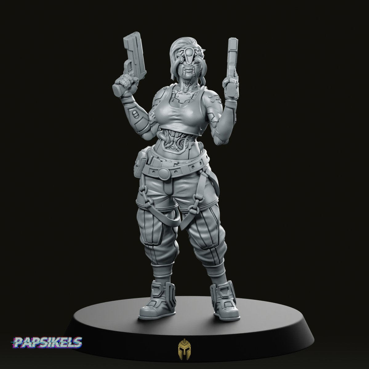 Haelstrom Gang Ekang Morota Miniature - We Print Miniatures -Papsikels Miniatures