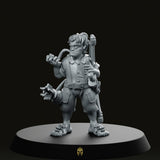 Halfling Archer 3 Miniature - We Print Miniatures -Across The Realms