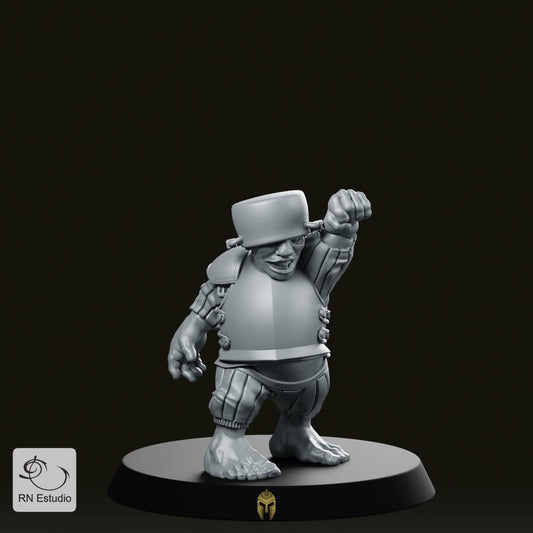 Halfling Fantasy Football 5 Miniature - We Print Miniatures -RN Estudio