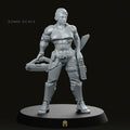 Halyna Cyberpunk Miniature - We Print Miniatures -We Print Miniatures