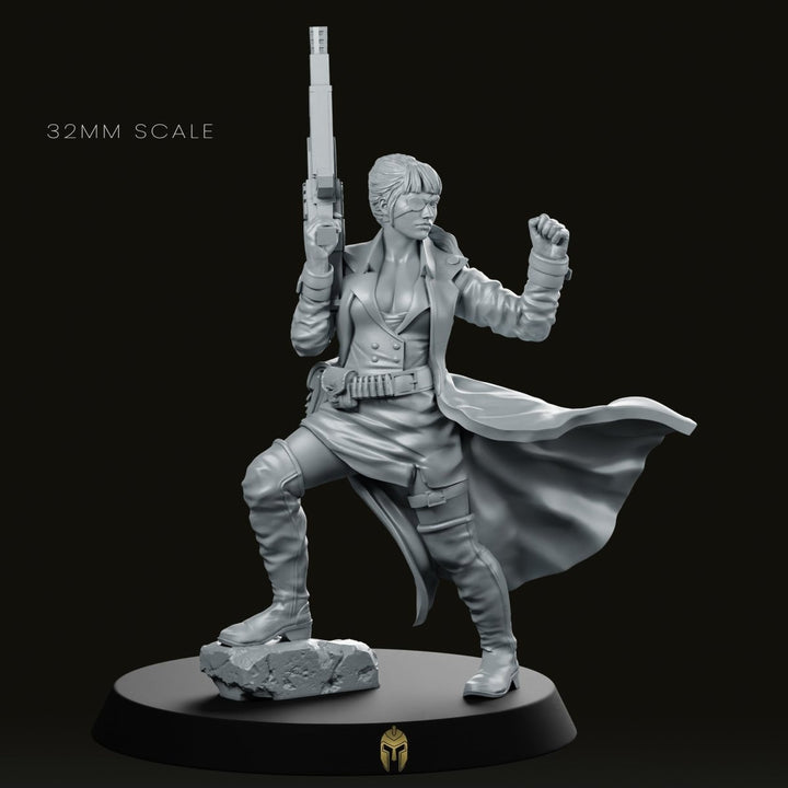 Hanna Cyberpunk Miniatur