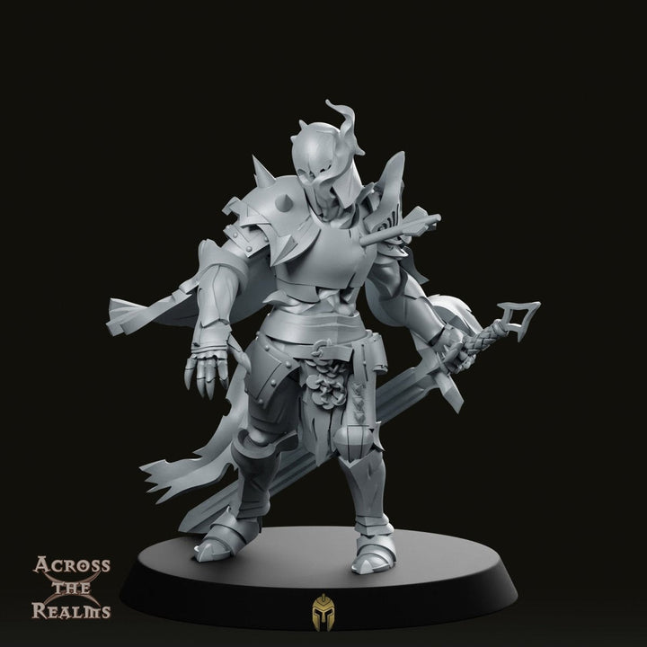 Miniatura Haunted Armour, Armadura Animada y Caballero No-muerto para Juegos de Rol de Fantasía