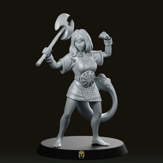 Hero Quest Female Fimir 1 Miniature - We Print Miniatures -RN Estudio