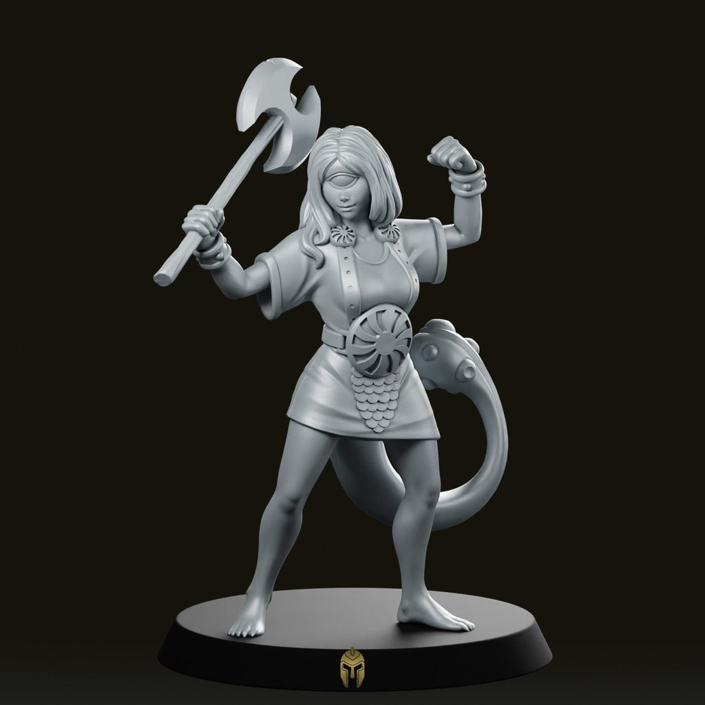 Hero Quest Female Fimir 1 Miniature Fantasy by RN Estudio – We Print ...