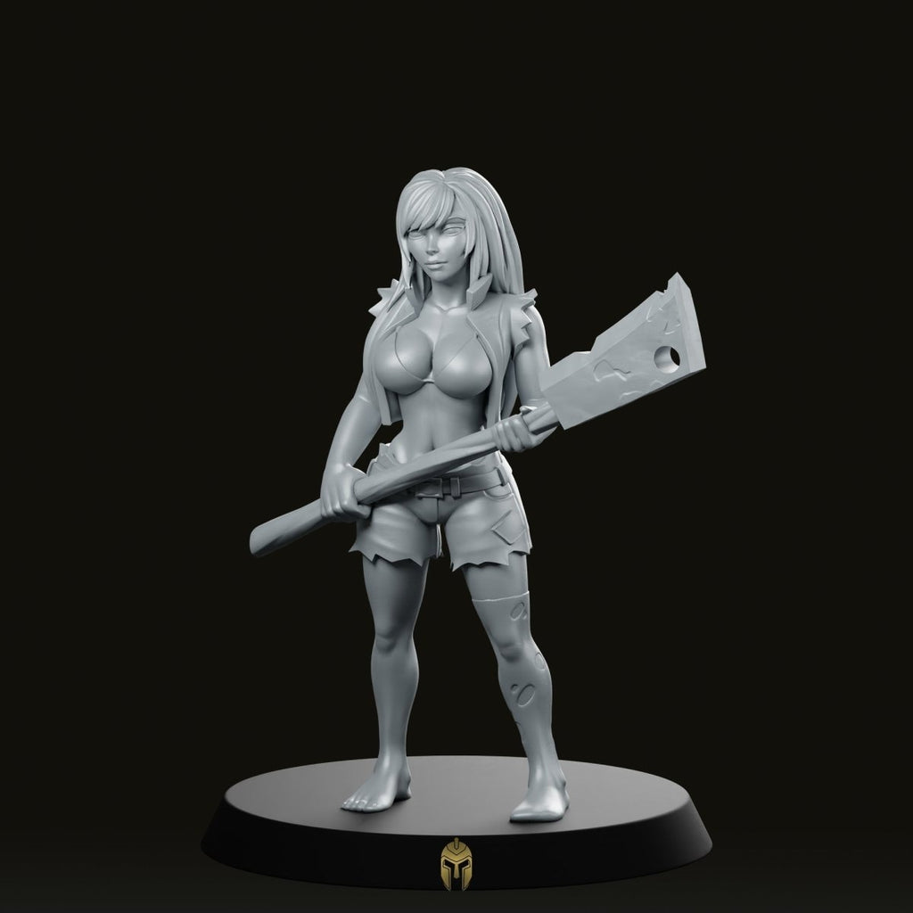Hero Quest Female Zombie 2 Miniature