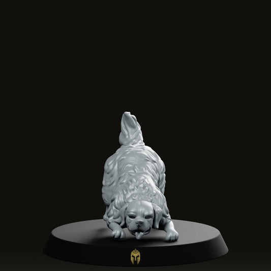 Hound Gold Bare A Companion Miniature - We Print Miniatures -CastNPlay