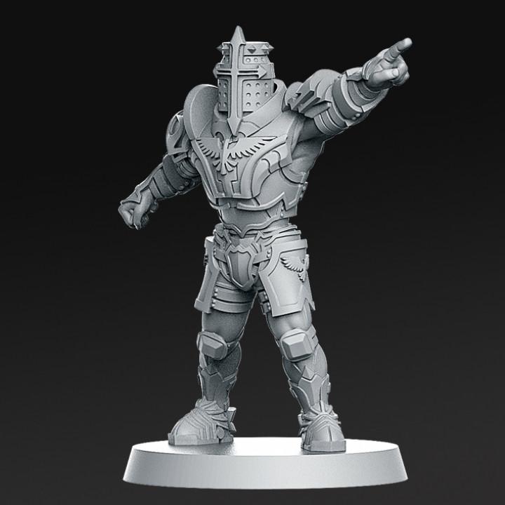 Human Blitzer 2 Miniature - We Print Miniatures -RN Estudio