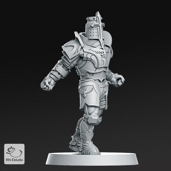 Human Lineman 2 Miniature - We Print Miniatures -RN Estudio