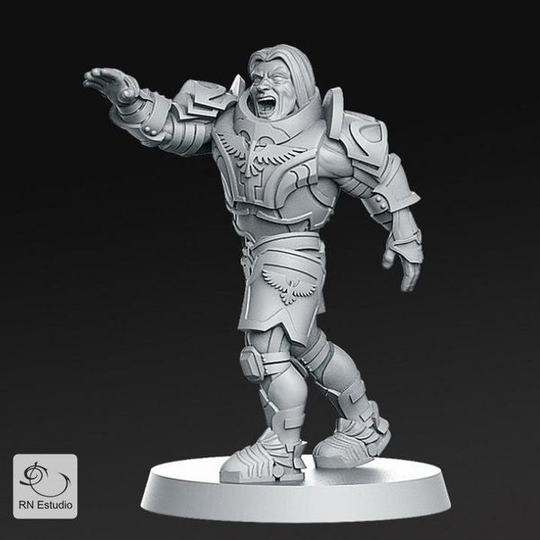 Human Lineman 3 Miniature - We Print Miniatures -RN Estudio