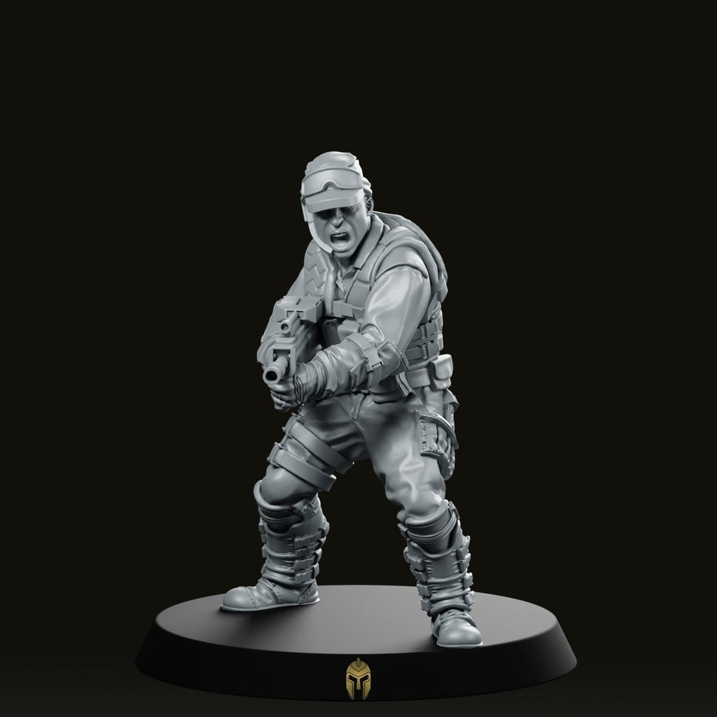 Human Resilience Fighter Ck Liao Miniature