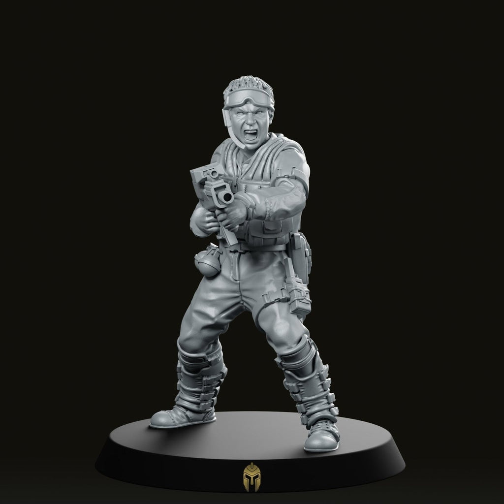 Human Resilience Fighter Josh Welch Miniature