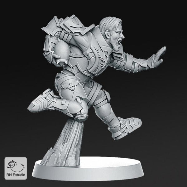 Human Runner 2 Miniature - We Print Miniatures -RN Estudio