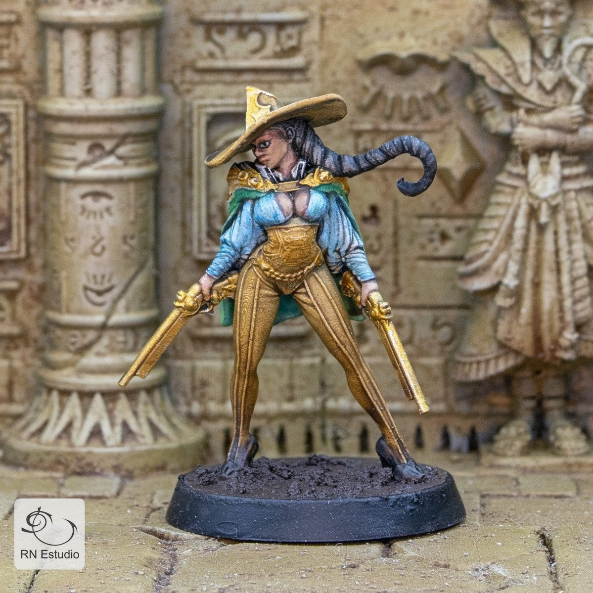 Inna Witch Hunter Miniature - We Print Miniatures -RN Estudio
