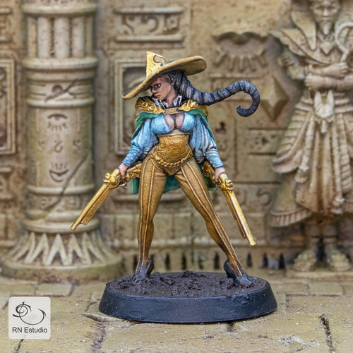 Inna Witch Hunter Miniature - We Print Miniatures -RN Estudio