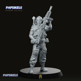 Jake Roberts Alien Marine Miniature - We Print Miniatures -Papsikels Miniatures