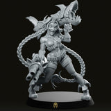 Jinx Female Assassin Miniature - We Print Miniatures -RN Estudio