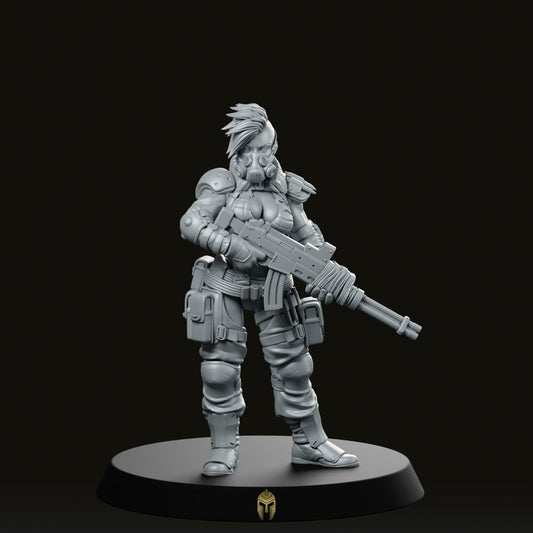 Joey Pratts Ganger Miniature - We Print Miniatures -Papsikels Miniatures