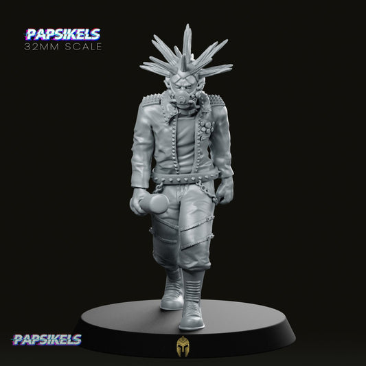 Jose Maritez CyberPunk Miniature - We Print Miniatures -Papsikels Miniatures