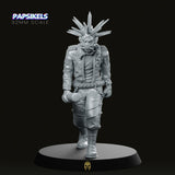 Jose Maritez CyberPunk Miniature - We Print Miniatures -Papsikels Miniatures