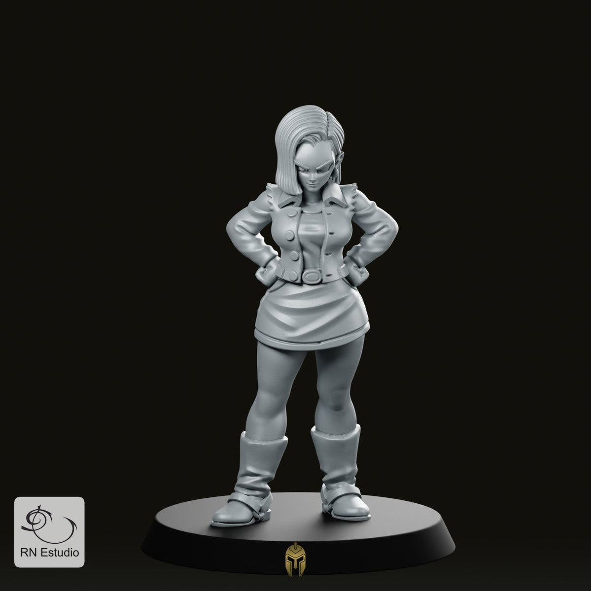 JRPG c18 Miniature - We Print Miniatures -RN Estudio