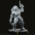 Kaptain Blitzkrieg Grounded Miniature - We Print Miniatures -Across The Realms
