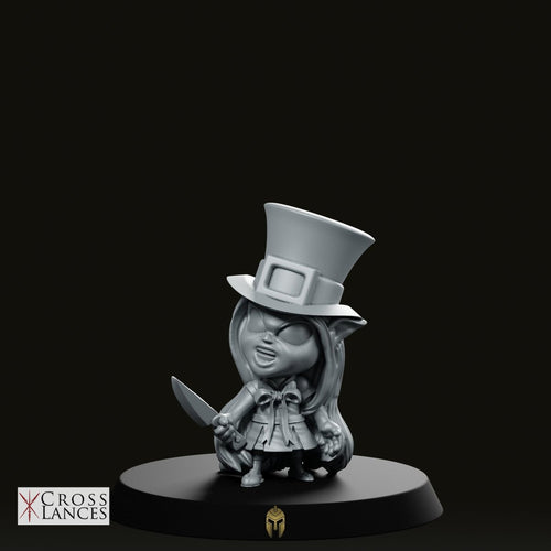 Karla Leprechaun Miniature - We Print Miniatures -Cross Lances