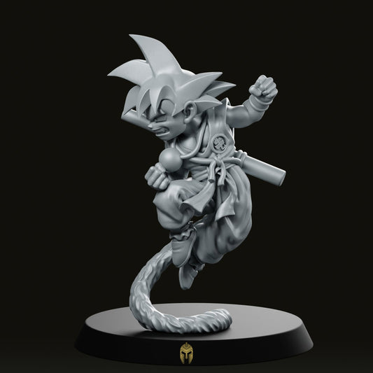 Kid Goku Miniature - We Print Miniatures