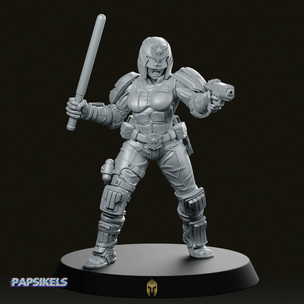 Lady Upholder Jowana Miniature - We Print Miniatures