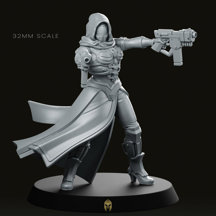 Larysa – Miniatura cyberpunk