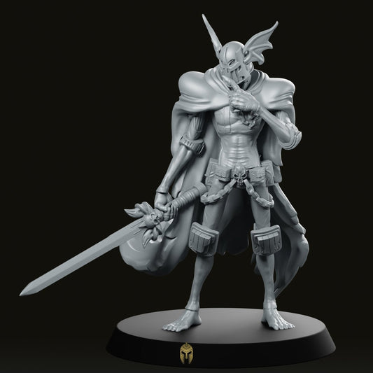 Law Breaker Nightmare Miniature - We Print Miniatures