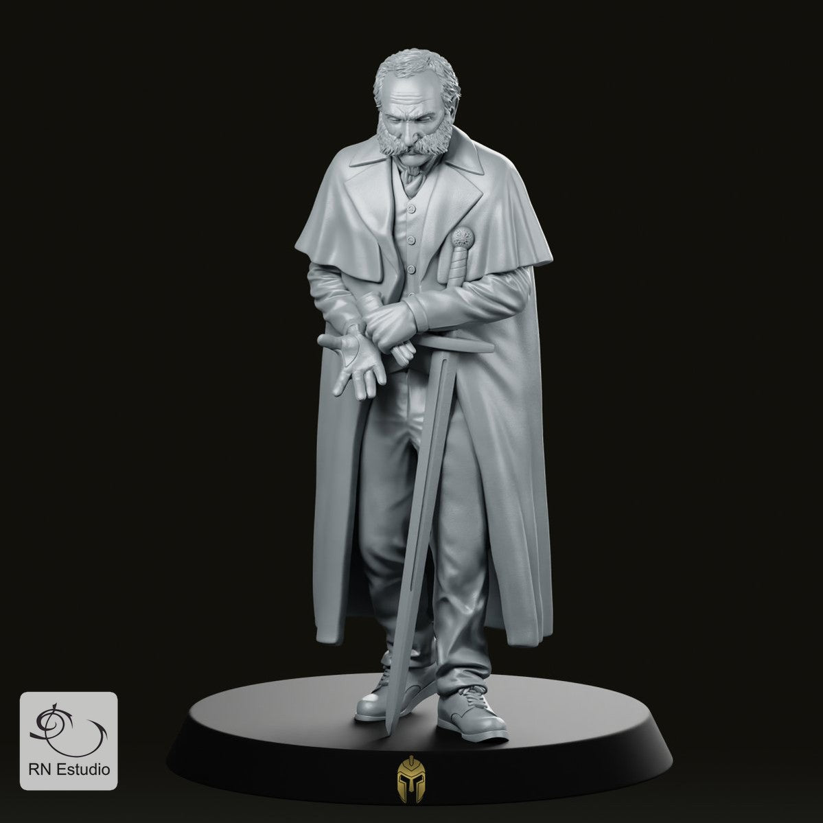 Lincoln The Hand Miniature - We Print Miniatures -RN Estudio