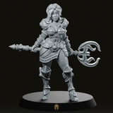 Mage Emerald Witch Miniature - We Print Miniatures -RN Estudio