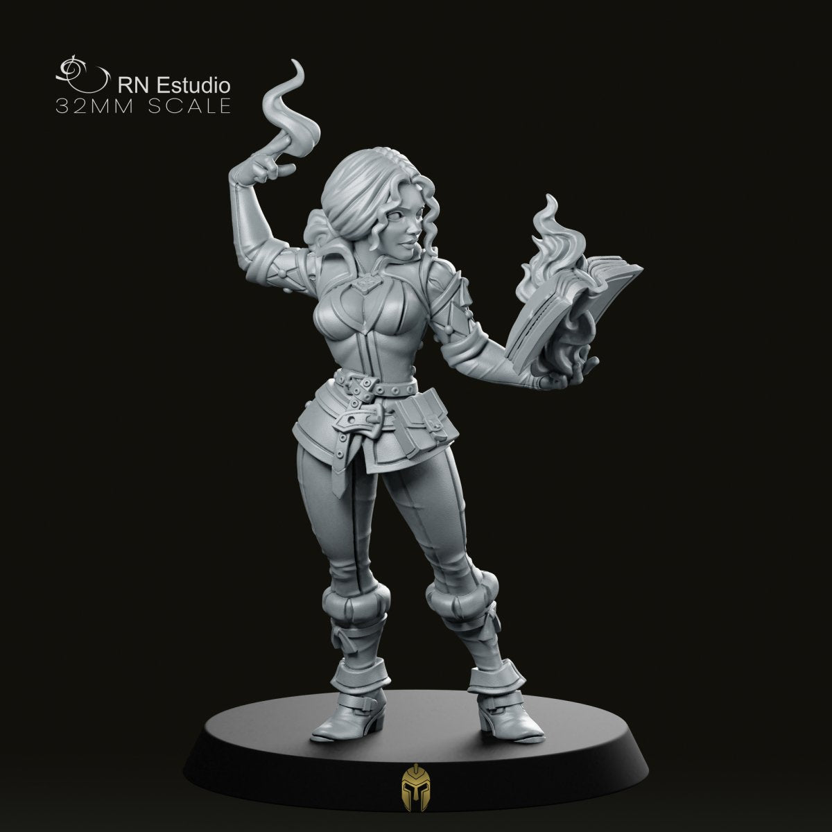 Wizard Amlund Maegon Miniature Fantasy by RN Estudio – We Print Miniatures