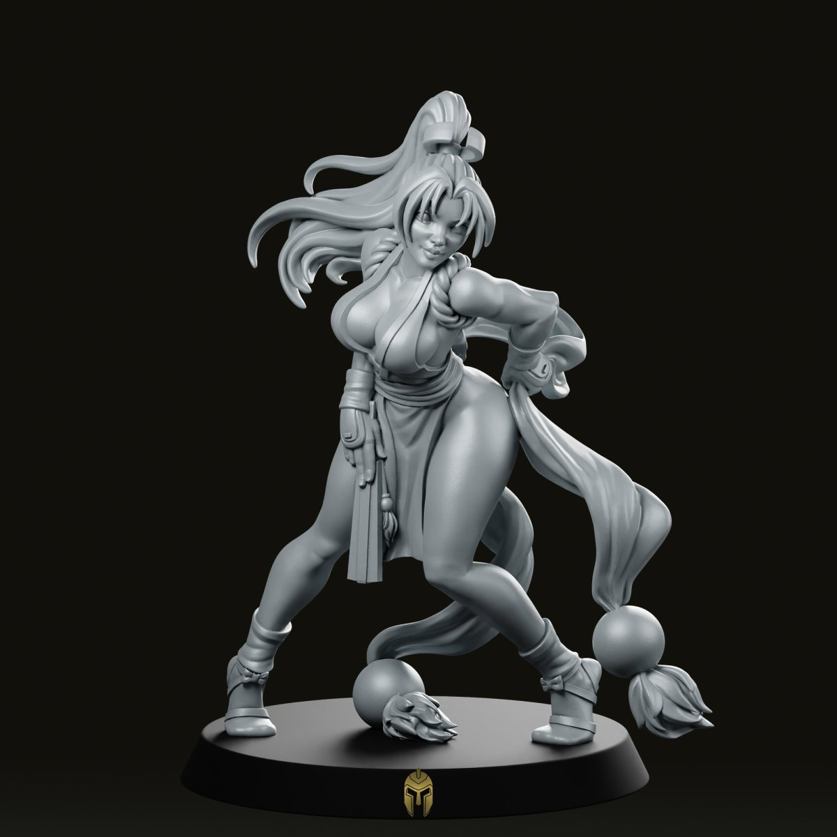 Mai Shiranui Miniature Fantasy by RN Estudio – We Print Miniatures