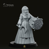 Margaret Harvester Peasant Miniature - We Print Miniatures -RN Estudio