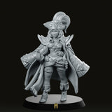 Maridy The Pirate Miniature - We Print Miniatures -RN Estudio