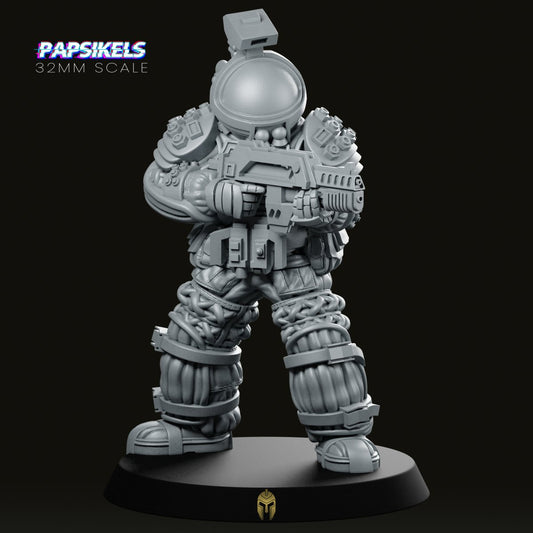 Marine Encounter Suit Alpha Miniature - We Print Miniatures -Papsikels Miniatures