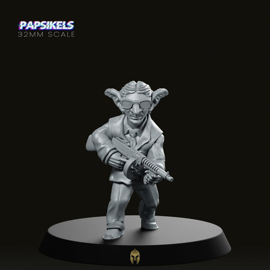 Marsei Goblin Resistance Miniature - We Print Miniatures -Papsikels Miniatures